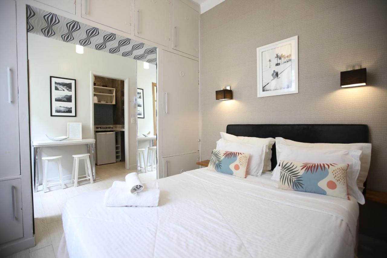 ריו דה ז'ניירו Unhotel - Charmoso Studio No Leblon, Entre A Praia E Rua Dias Ferreira מראה חיצוני תמונה